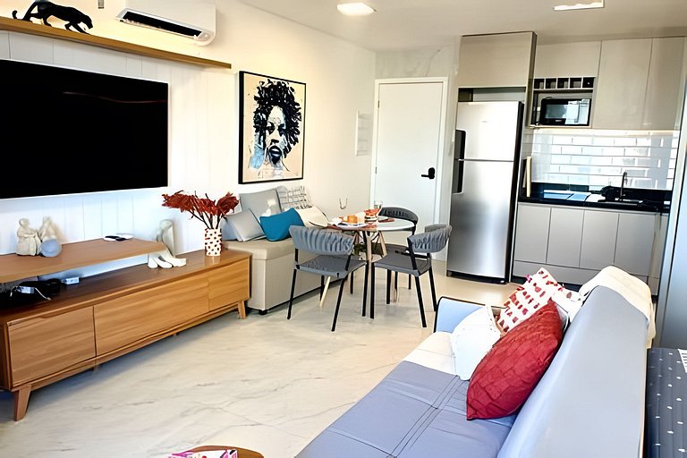 Rooftop Vista Mar | Gym | Piscina | Coworking