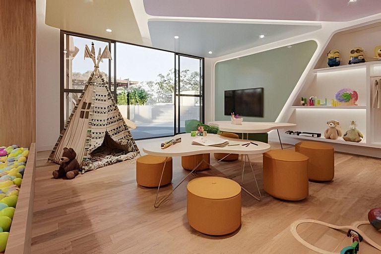 Rooftop Vista Mar | Gym | Piscina | Coworking