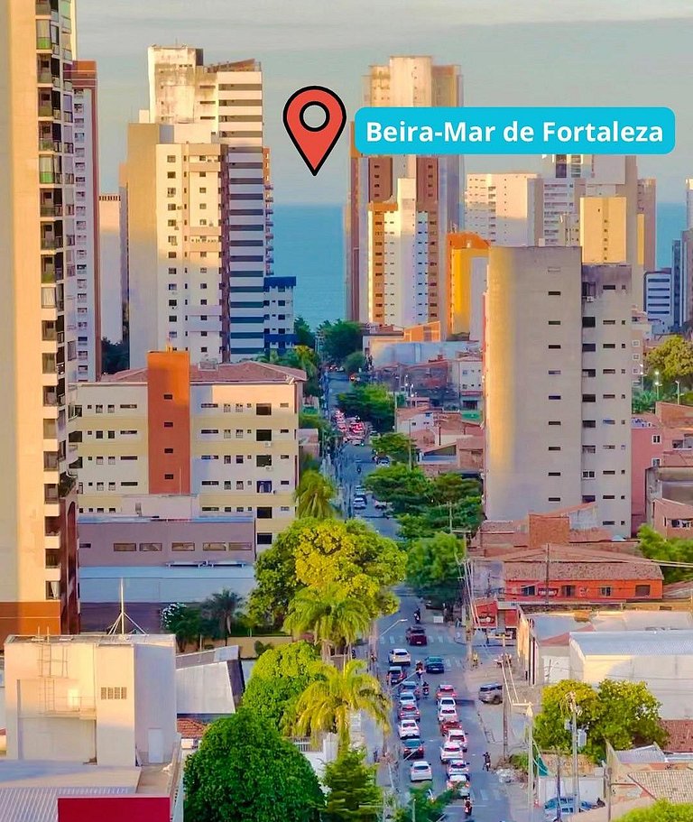 Lujo | Gym | Coworking | WiFi 1Gb | Beira-Mar 4min
