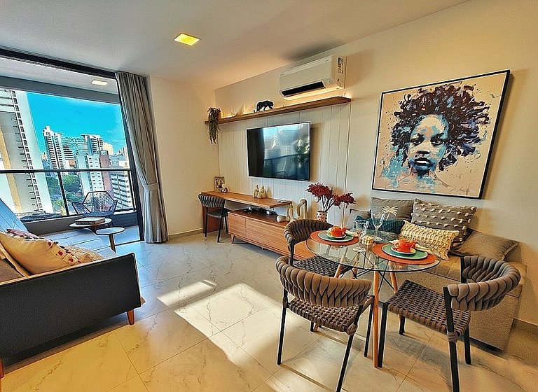 Rooftop Vista Mar | Gym | Piscina | Coworking