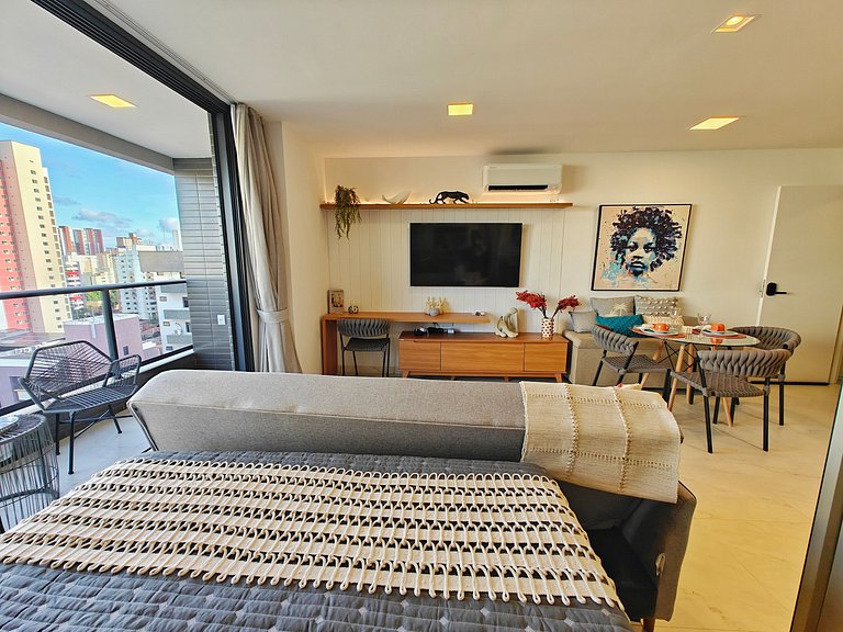 Rooftop Vista Mar | Gym | Piscina | Coworking