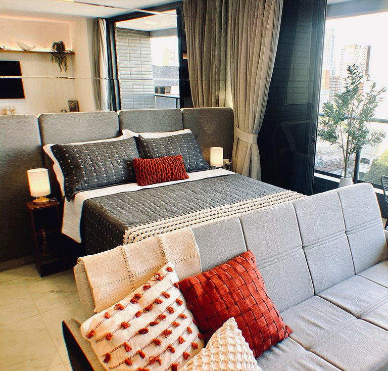 Rooftop Vista Mar | Gym | Piscina | Coworking